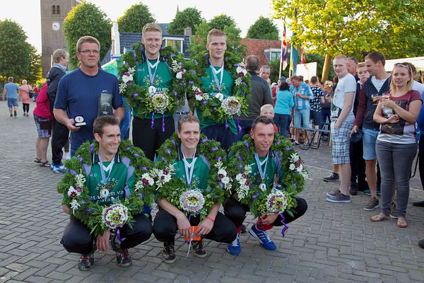 Easterlittens Iepen Frysk Kampioenskip Pelote 2016 finale Easterlittens - Leeuwa