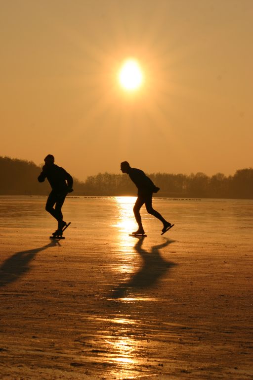 schaatsers Nannewijd Oudehaske